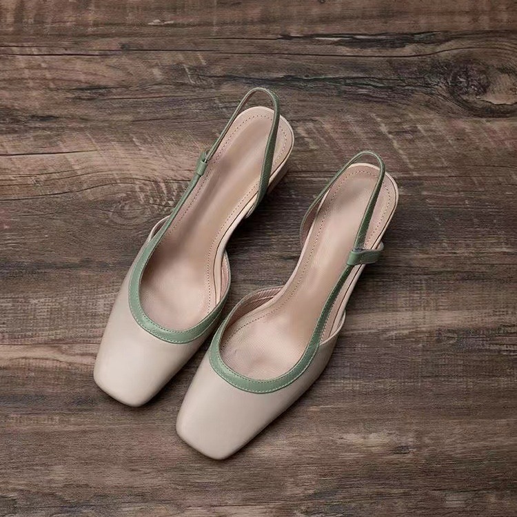 Women'S Work Fashion - Fashion Square Toe Thick Heel Women