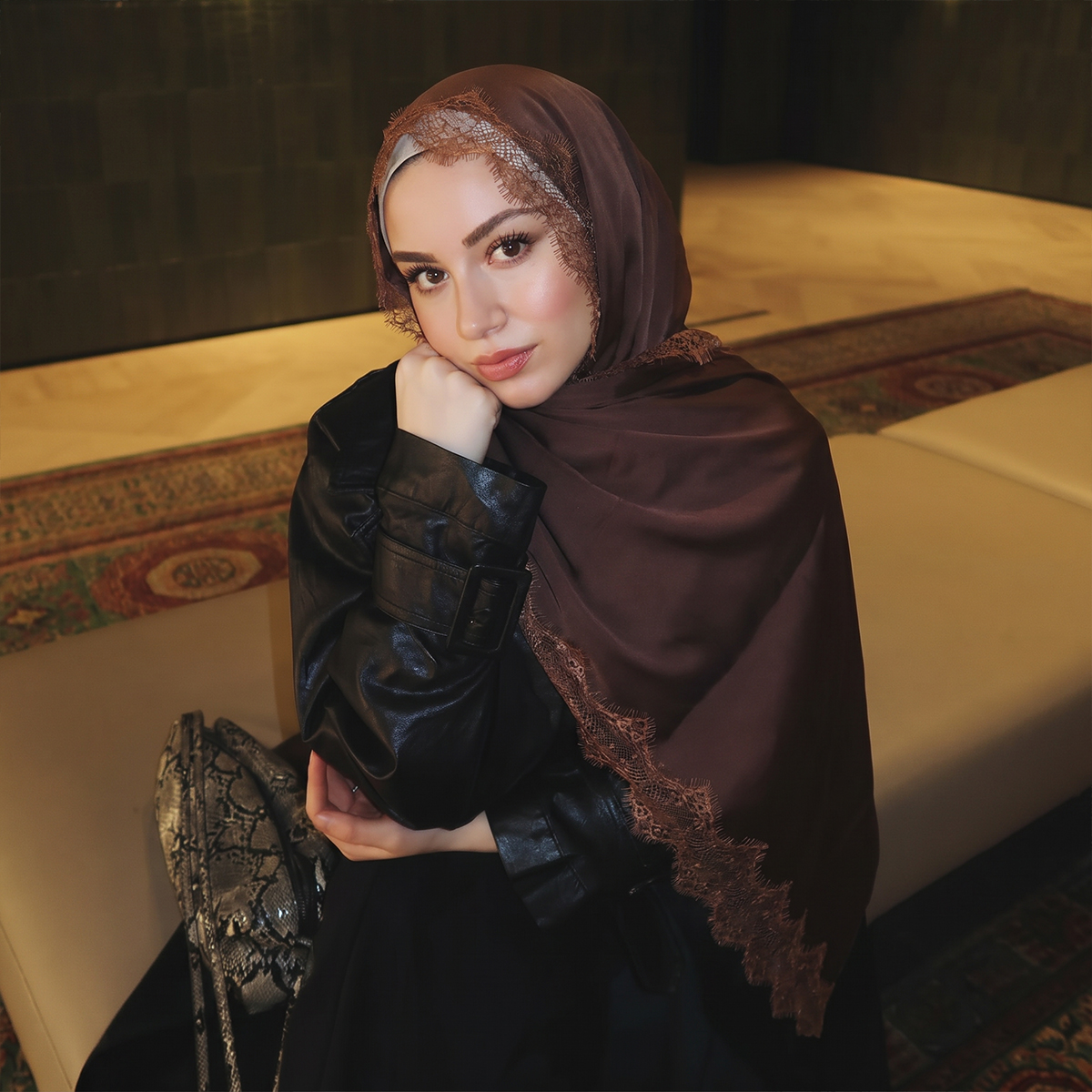 Women'S Work Fashion - Fashion Muslim Hijab Classic Polka Dot