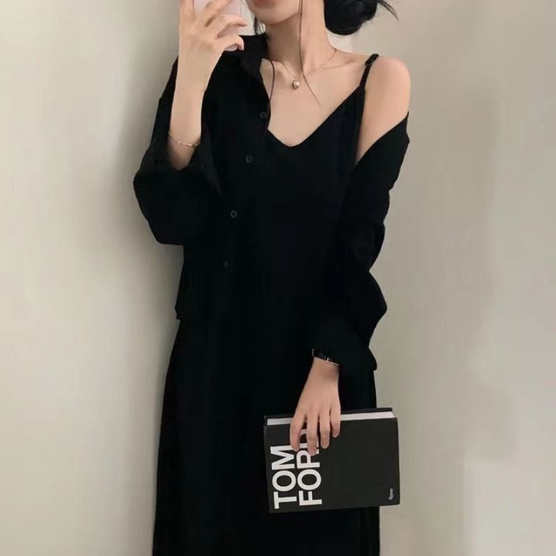 Women Dress Set Two Piece Sets - Shift Dress Sleeveless ulasan dan harga