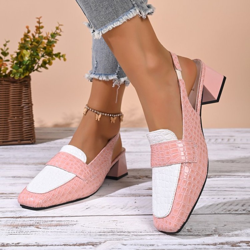 pumps slingback heel shoes wom - Women'S Work Fashion ulasan dan harga