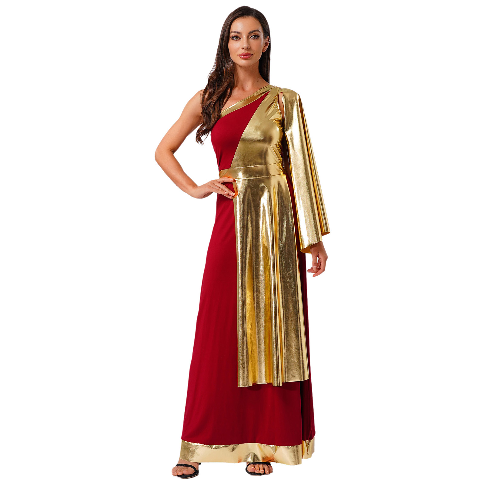 Womens Ancient Greek Tunic Dre - Shift Dress Sleeveless ulasan dan harga