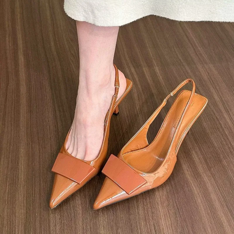 Fashion Square Buckle Pointed  - Women'S Work Fashion ulasan dan harga