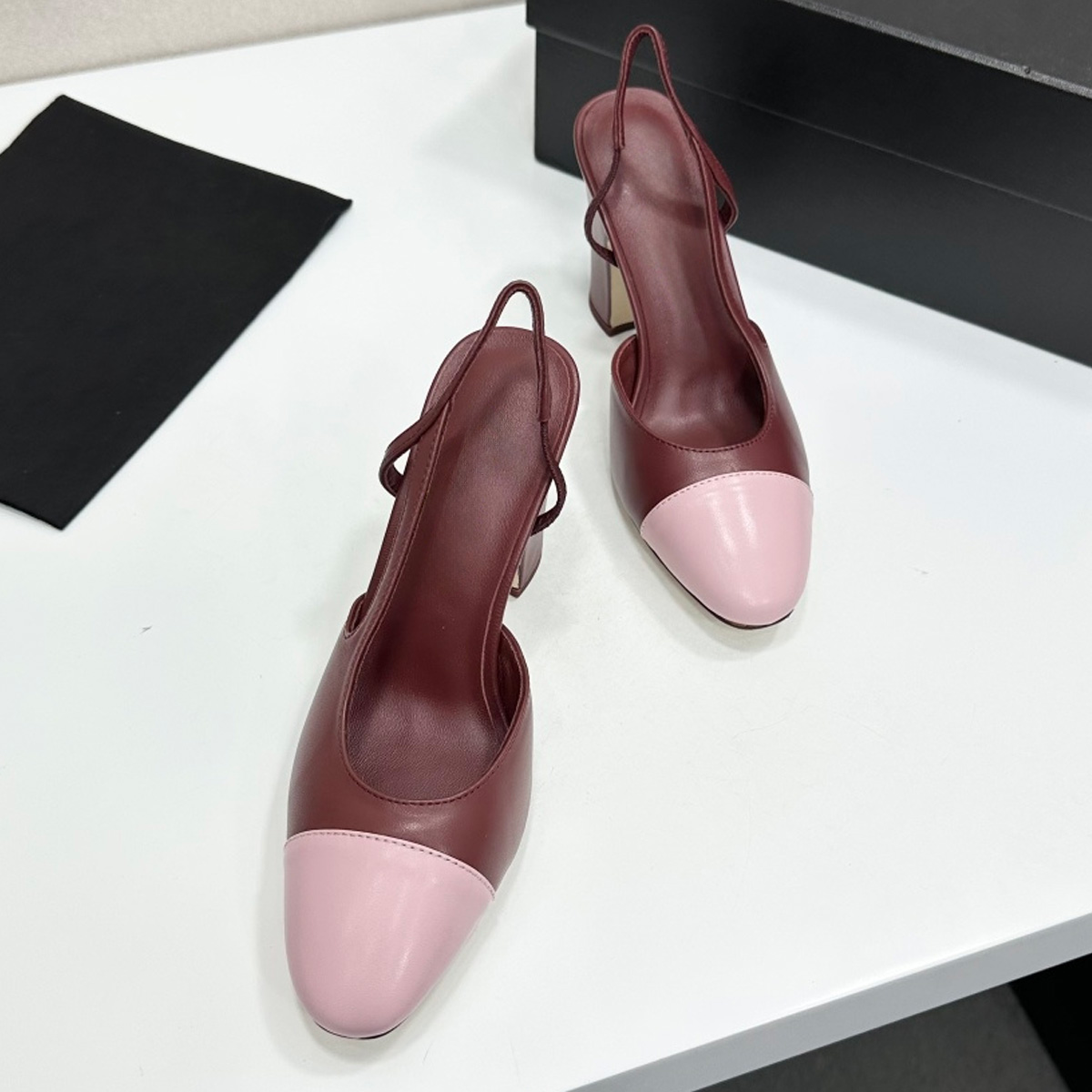 2026 Women's Two-Tone Slingbac - Women'S Work Fashion ulasan dan harga