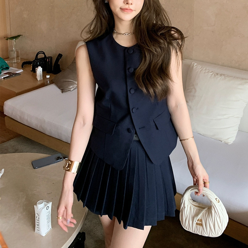 Matching Sets Solid Women Dres - Shift Dress Sleeveless ulasan dan harga