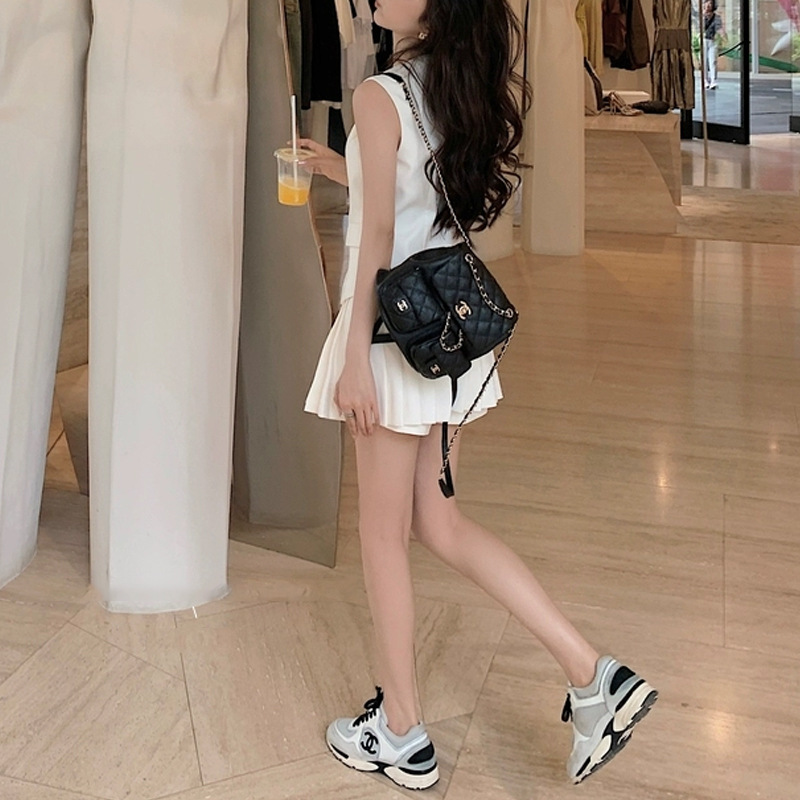 Matching Sets Solid Women Dres - Shift Dress Sleeveless ulasan dan harga