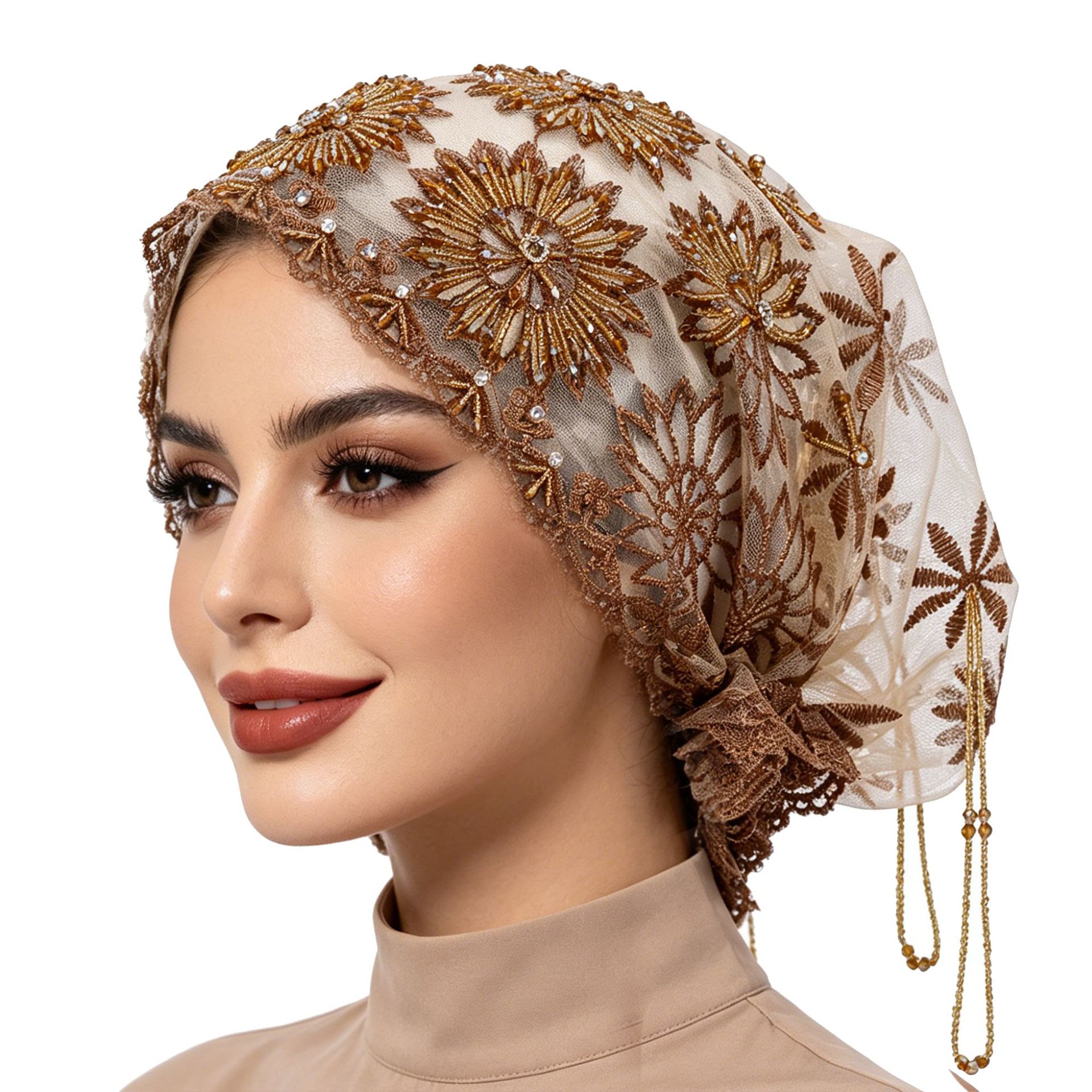 Women's Hijab Hats Muslim Eleg - Women'S Work Fashion ulasan dan harga