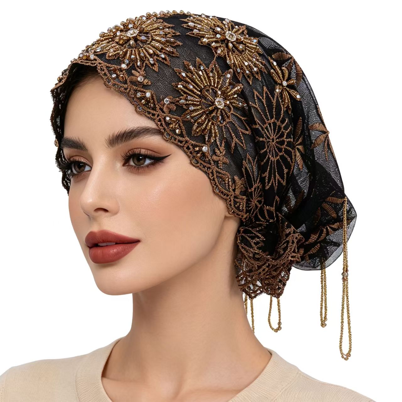 Women's Hijab Hats Muslim Eleg - Women'S Work Fashion ulasan dan harga