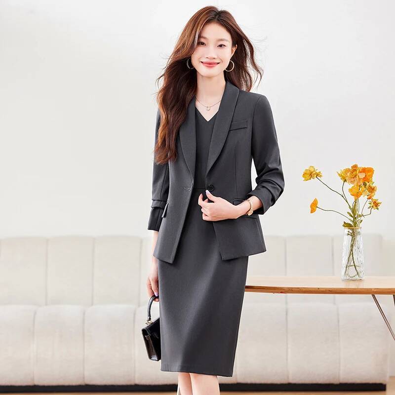 High Quality Fabric Women Busi - Women'S Formal Wear Suits ulasan dan harga