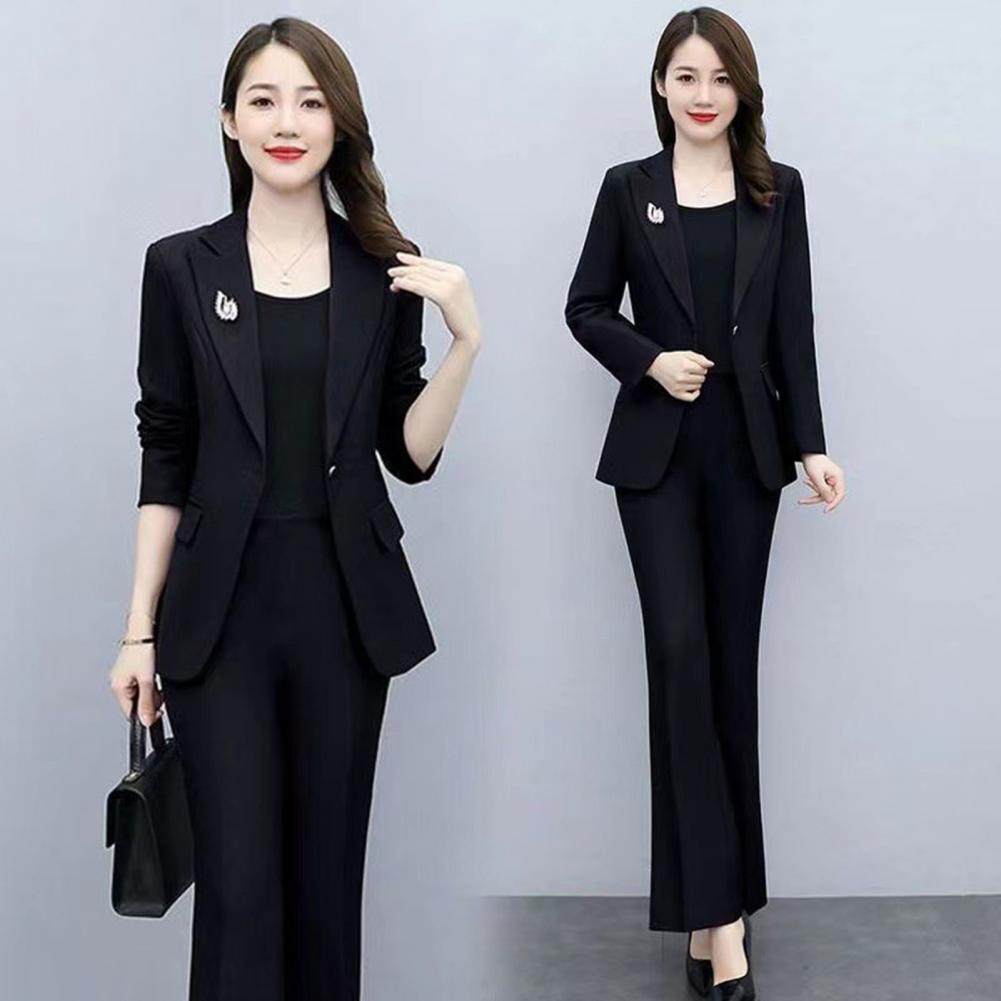 2 Pcs/Set Lady Formal Coat Pan - Women'S Formal Wear Suits ulasan dan harga